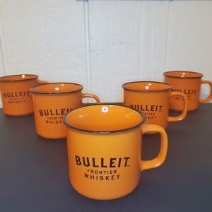 Bulleit Frontier Whiskey mugs